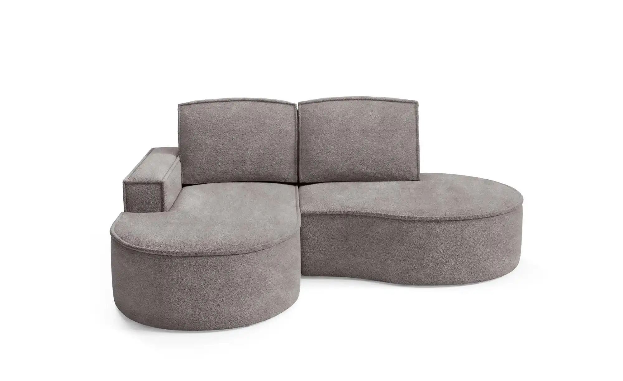 Ecksofa  Flow ¦ grau ¦ Maße (cm): B: 210 H: 88 Polstermöbel > Sofas > Eckso günstig online kaufen