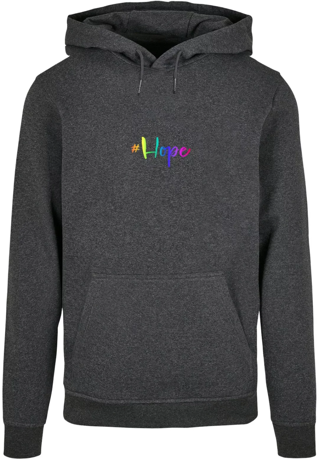 Merchcode Kapuzensweatshirt "Merchcode Herren Hope Rainbow Basic Hoody" günstig online kaufen