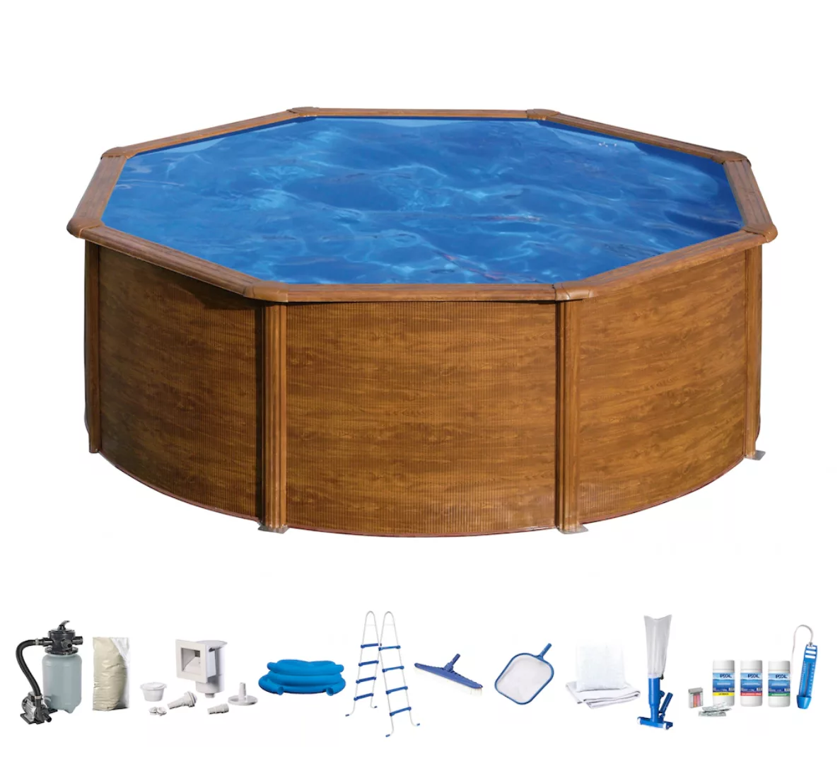 my POOL BWT Rundpool, (Set, 10 tlg.), in moderner Steinoptik, Höhe 120 cm, günstig online kaufen