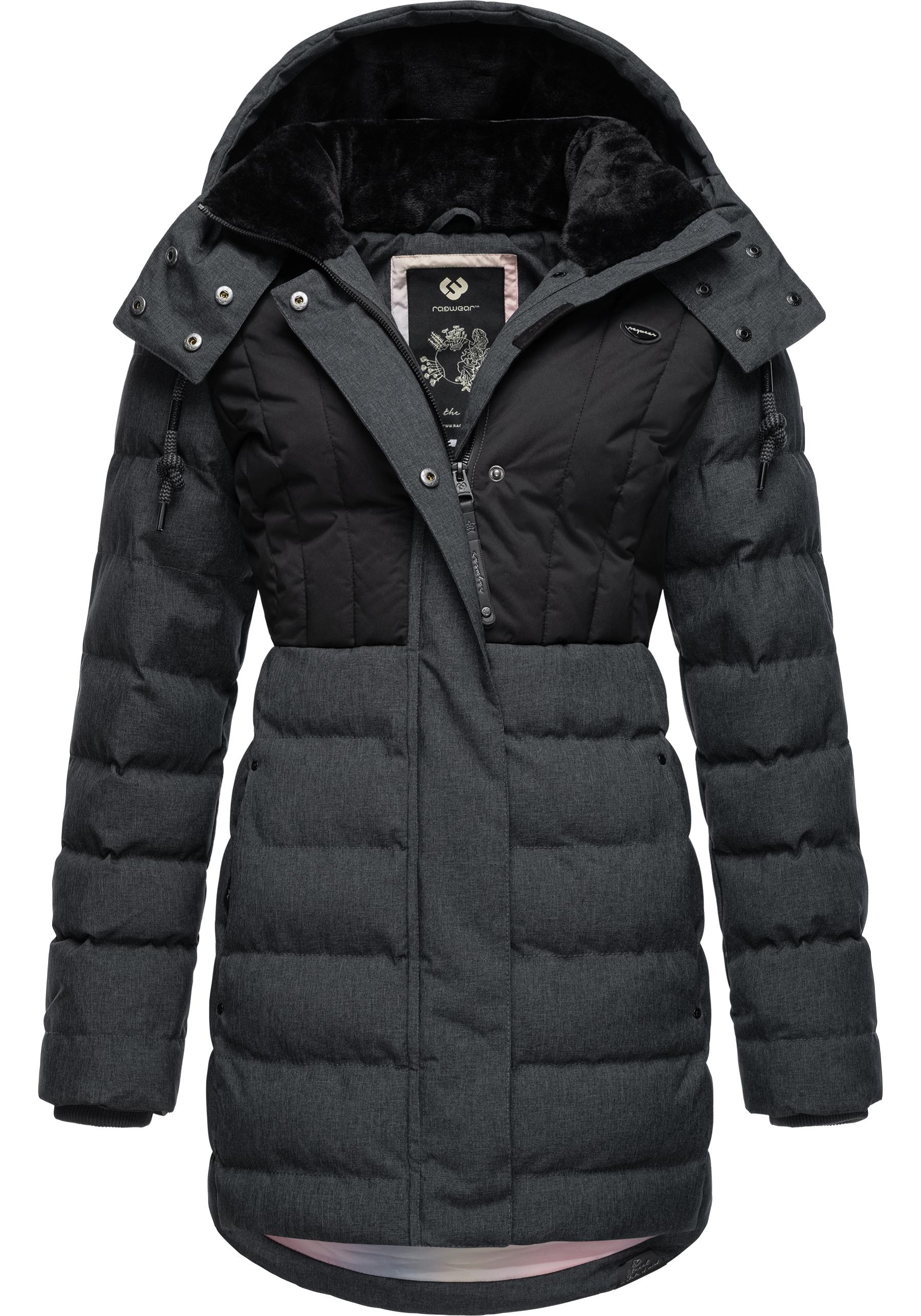 Ragwear Winterjacke "Ashanta Block", mit Kapuze, stylischer, gesteppter Win günstig online kaufen