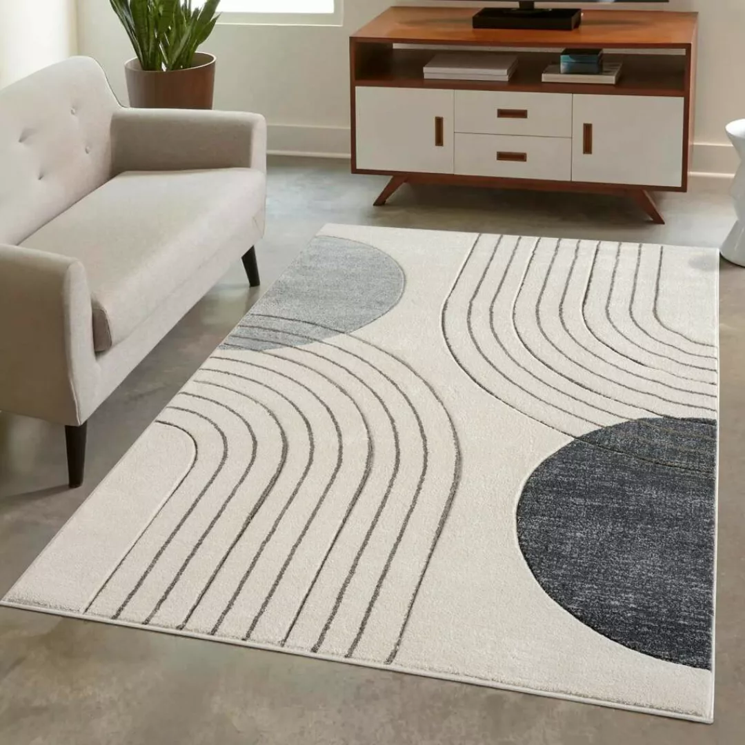 Carpet City Teppich »BONITO 7170«, rechteckig, Flachflor, Hochtief-Muster/ günstig online kaufen