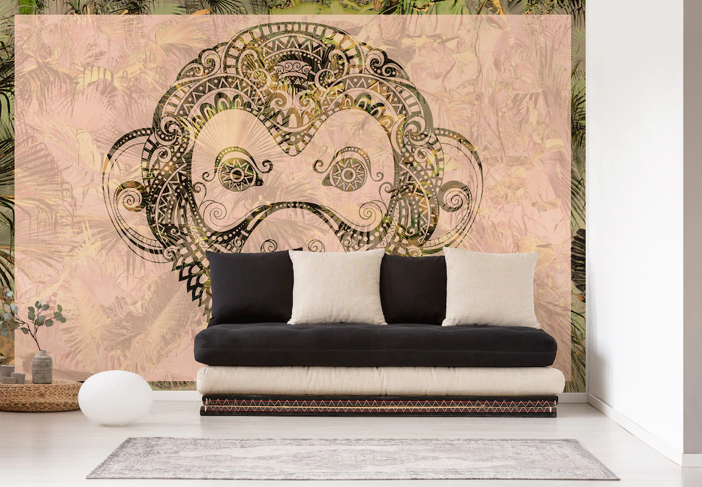 Architects Paper Fototapete »Atelier 47 Monkey Pattern 1«, orientalisch, Vl günstig online kaufen