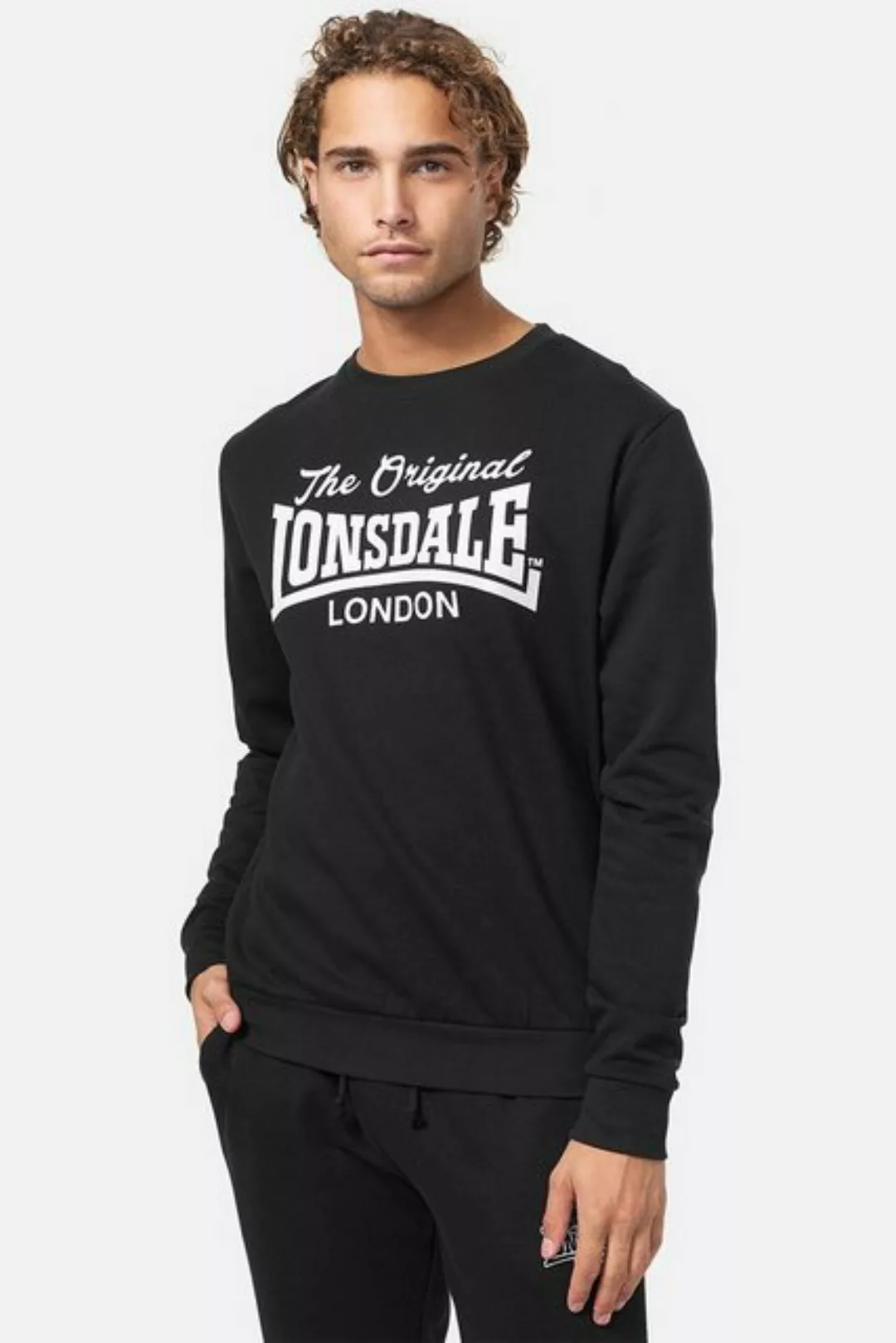 Lonsdale Rundhalspullover BURGHEAD günstig online kaufen