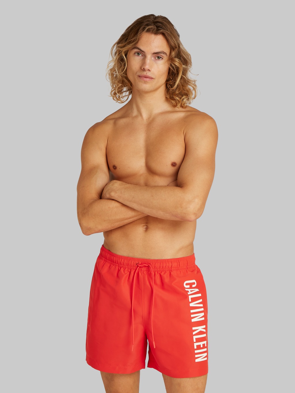 Calvin Klein Swimwear Badeshorts "MEDIUM DRAWSTRING", mit großem Logo günstig online kaufen