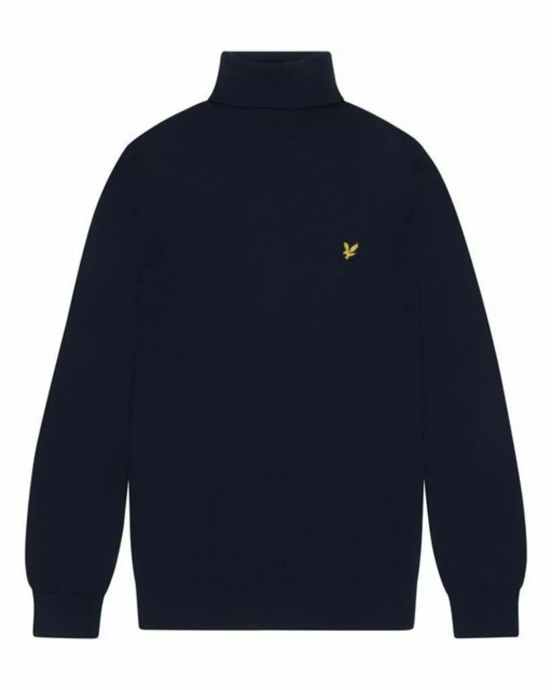 Lyle & Scott Strickpullover Mit Hohem Hals Aus Wolle Und Baumwolle günstig online kaufen