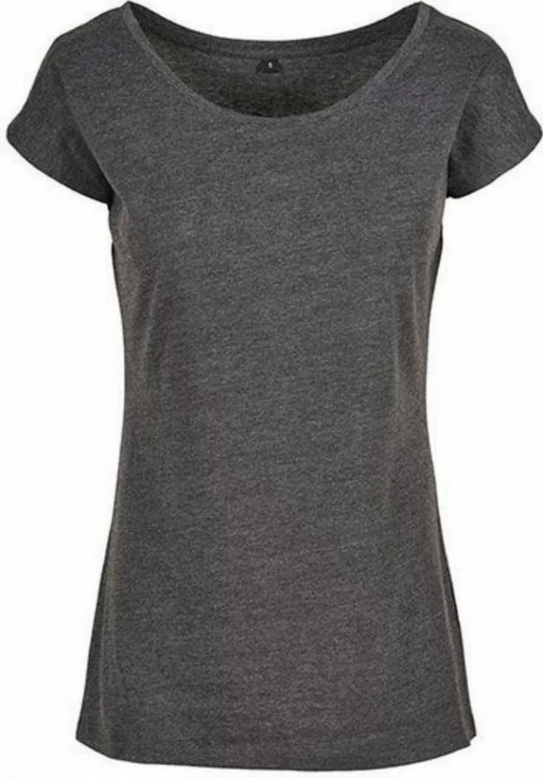 Build Your Brand Rundhalsshirt Ladies´ Wide Neck Tee Rundhalsausschnitt günstig online kaufen