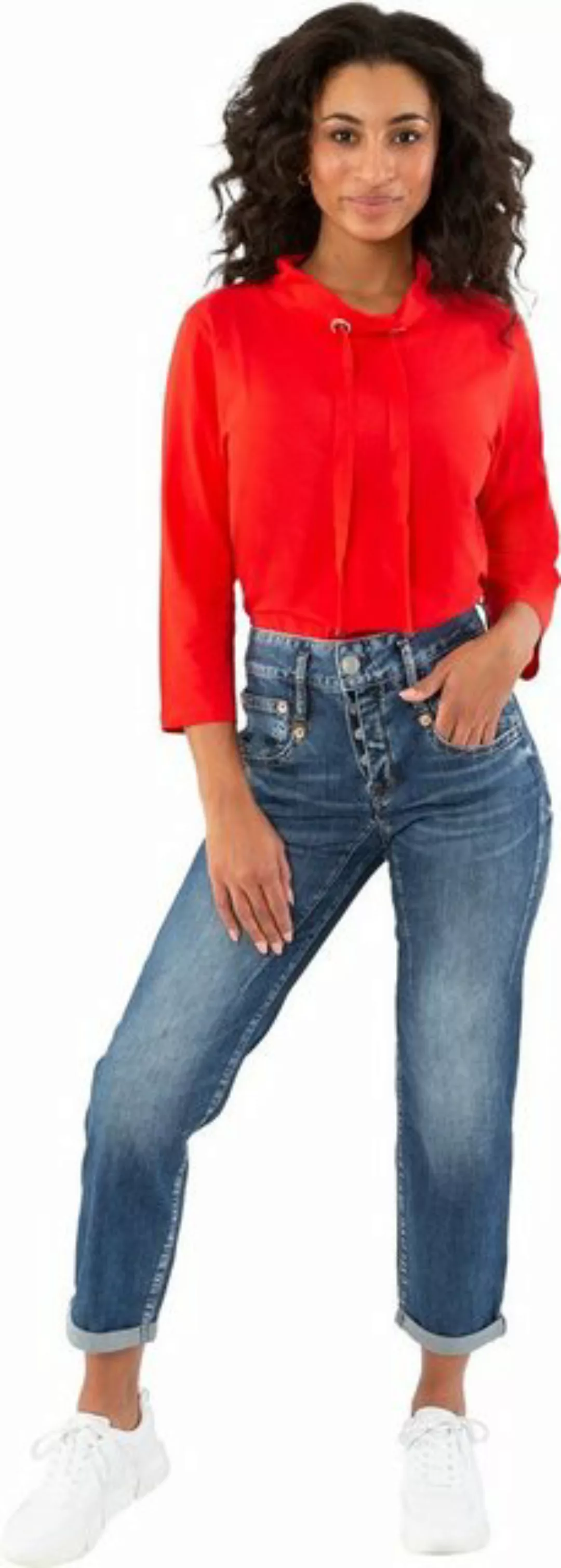 Herrlicher High-waist-Jeans "Shyra Tap Denim Stretch" günstig online kaufen