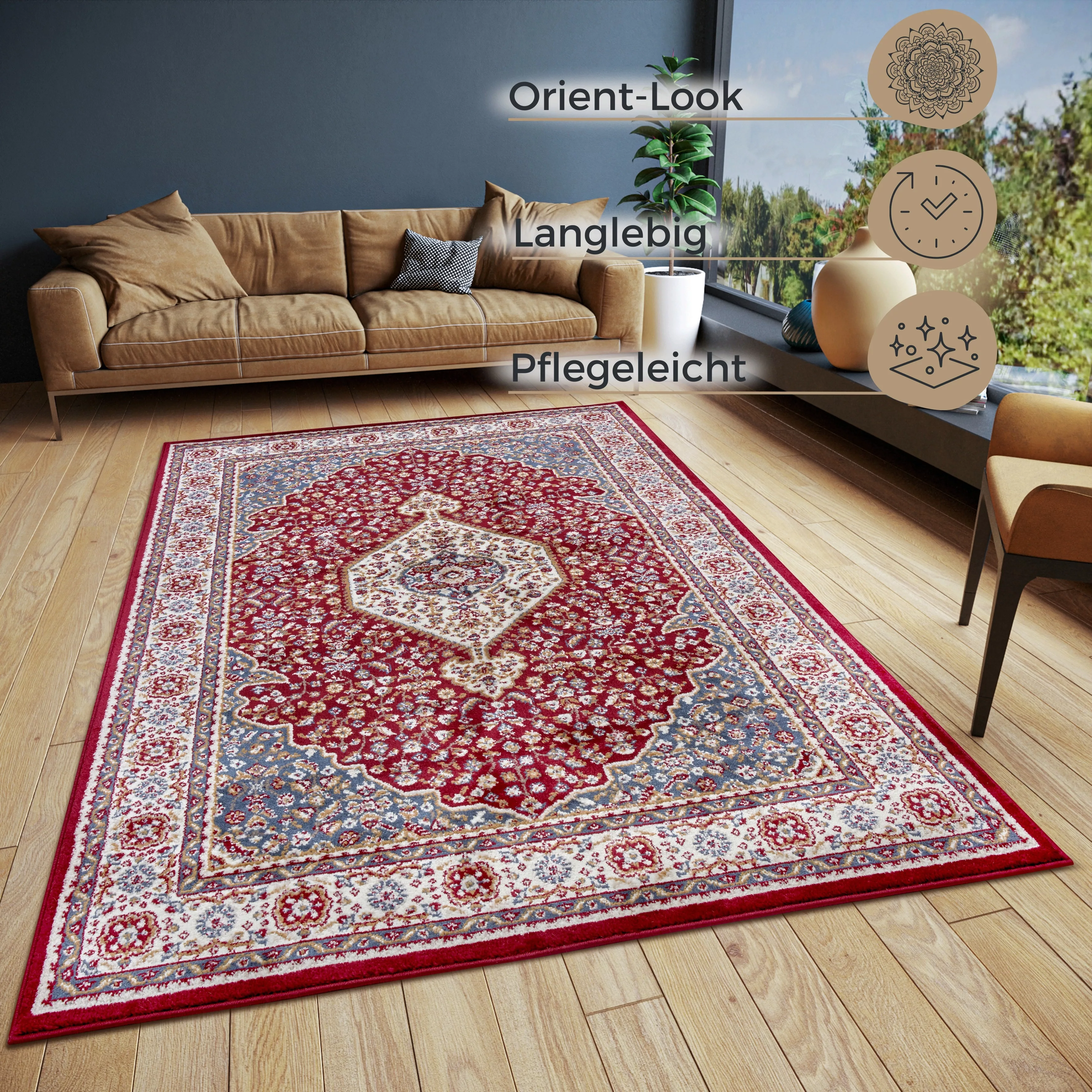 HANSE Home Teppich »Orient Teppich Mochi«, rechteckig, Orientalisch, Orient günstig online kaufen