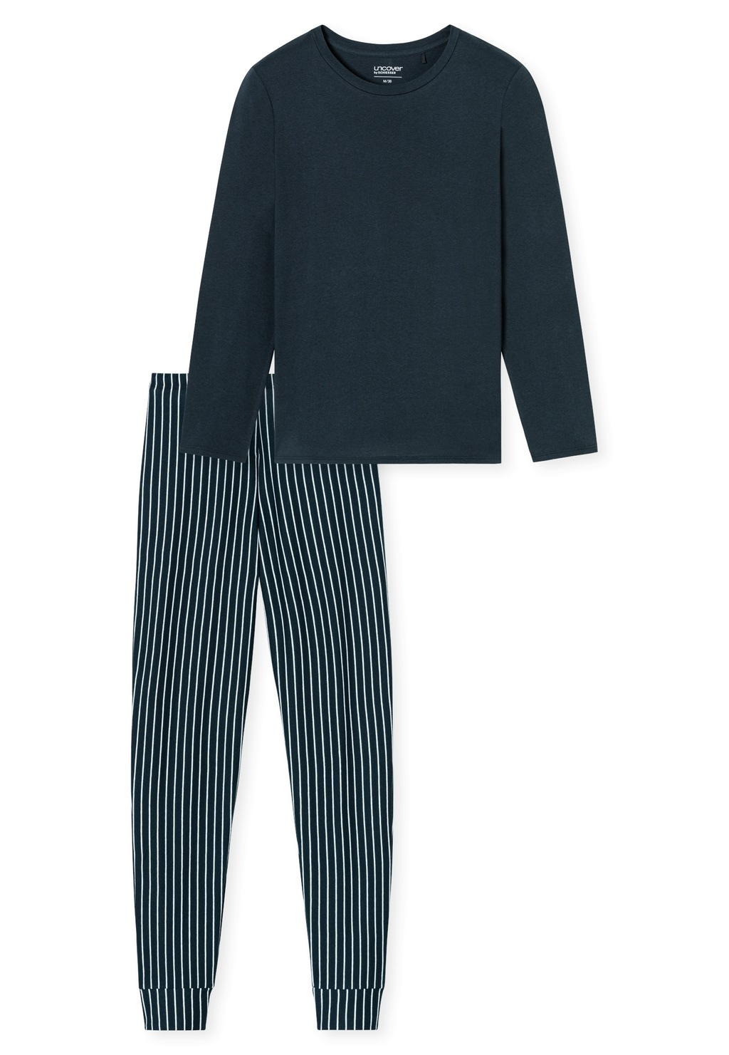 uncover by SCHIESSER Schlafanzug "UNCOVER Nightwear", (2 tlg.), mit Rundhal günstig online kaufen