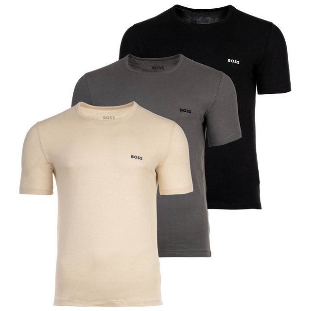 BOSS T-Shirt Herren T-Shirt, 3er Pack - TShirtRN 3P Classic günstig online kaufen