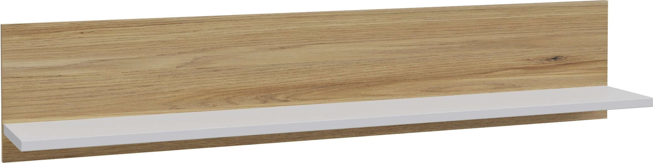 FORTE Wandboard "Como", Wandregal, zweifarbig,klare Linien, einfache Montag günstig online kaufen