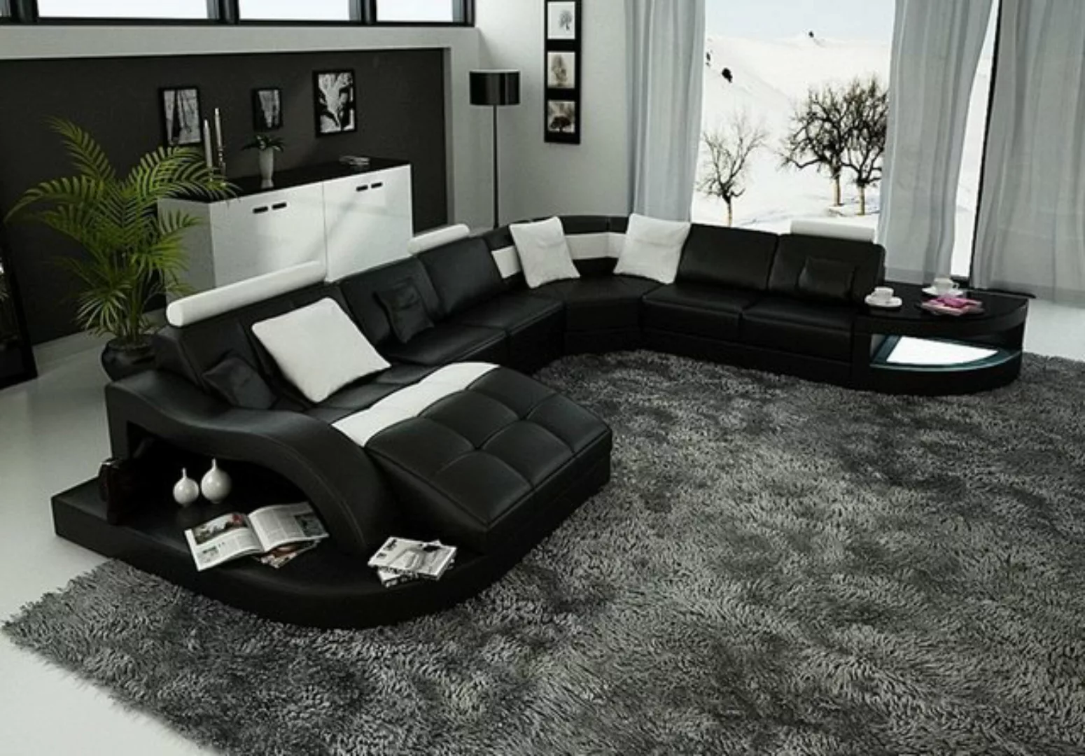 JVmoebel Ecksofa Modernes Sofa Eckgarnitur U Form Polster Sitz Ecke, Made i günstig online kaufen