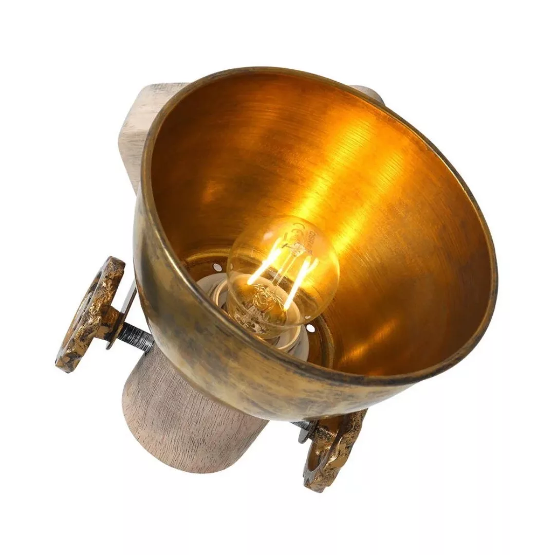 Deckenspot Gearwood, 1-flammig bronze günstig online kaufen