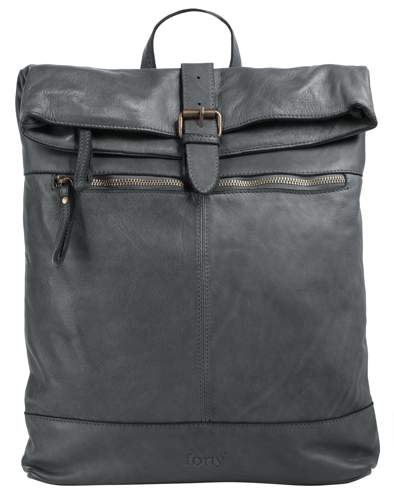 forty Tagesrucksack, echt Leder, Made in Italy günstig online kaufen