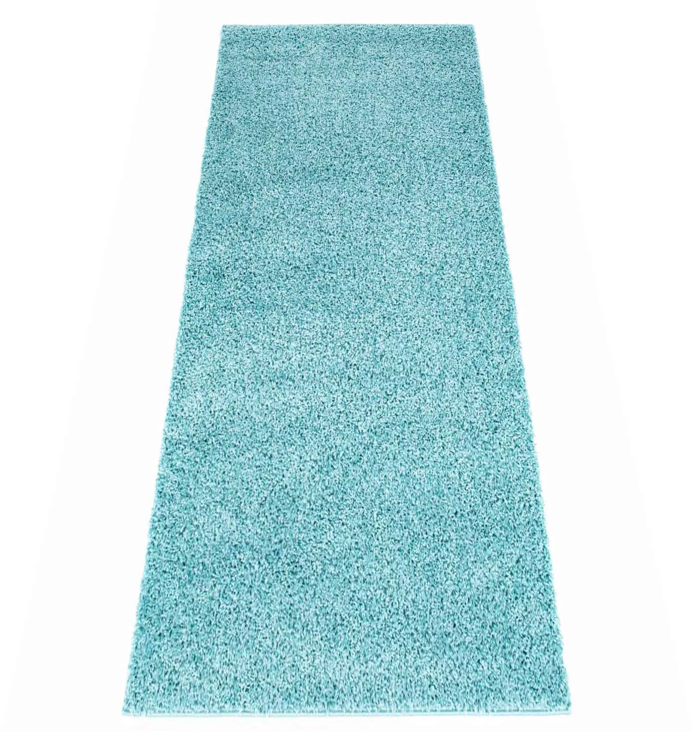 Carpet City Hochflor-Läufer »Shaggi uni 500«, rechteckig, Shaggy-Teppich, U günstig online kaufen