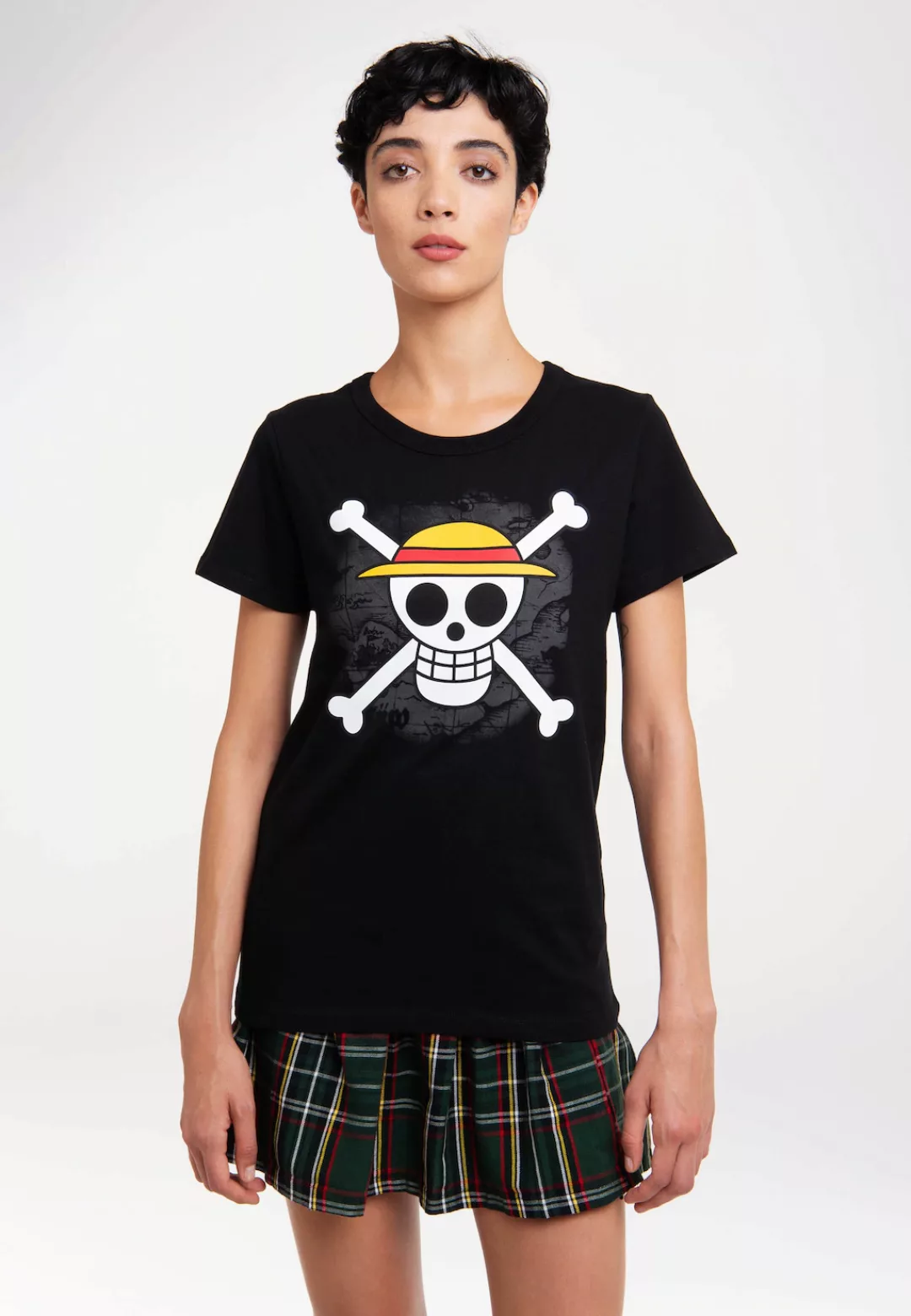 LOGOSHIRT T-Shirt "One Piece - Skull", mit lizenziertem Print günstig online kaufen