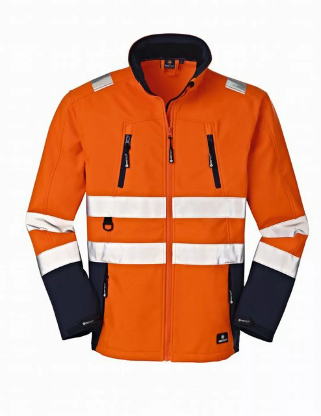 4PROTECT Warnschutz-Shirt Warn-Wetterschutz-Softshell-Jacke Pittsburgh günstig online kaufen