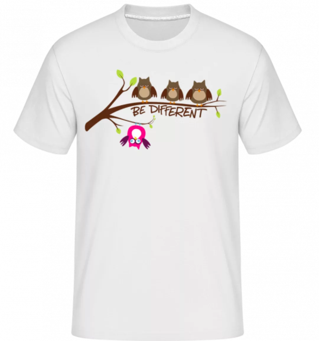 Be Different Owls · Shirtinator Männer T-Shirt günstig online kaufen