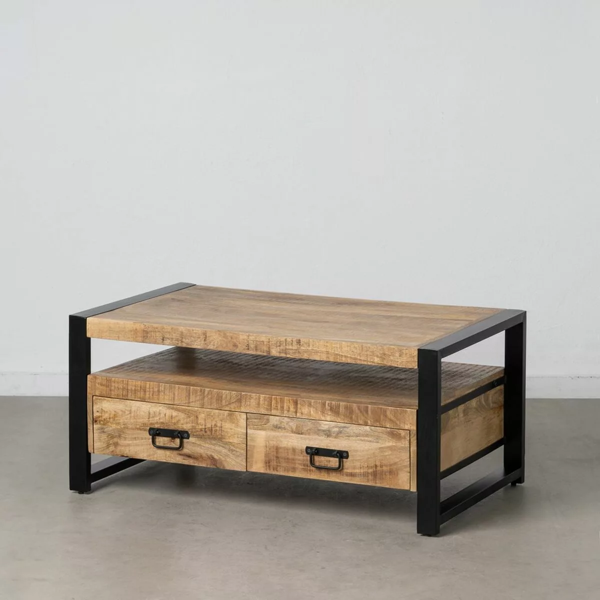 Couchtisch Mango 100 X 60 X 45 Cm Holz Eisen günstig online kaufen