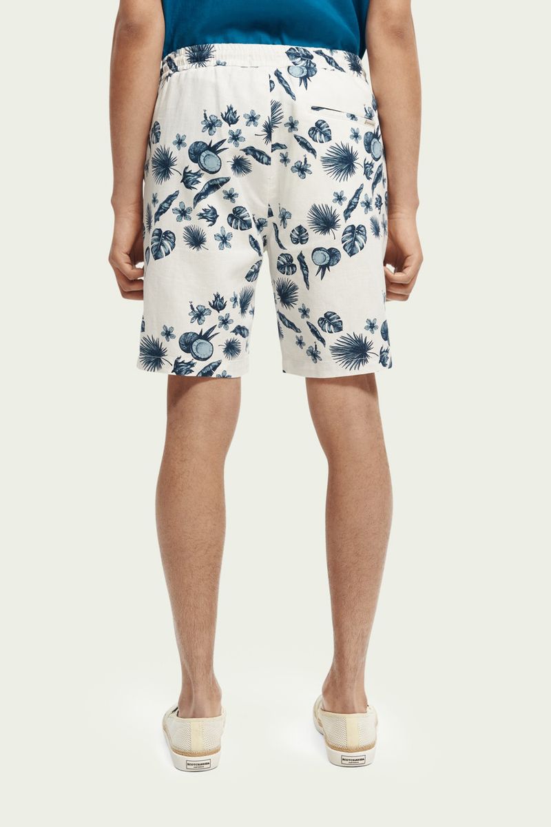 Scotch and Soda Short Weiß Druck - Größe 34 günstig online kaufen