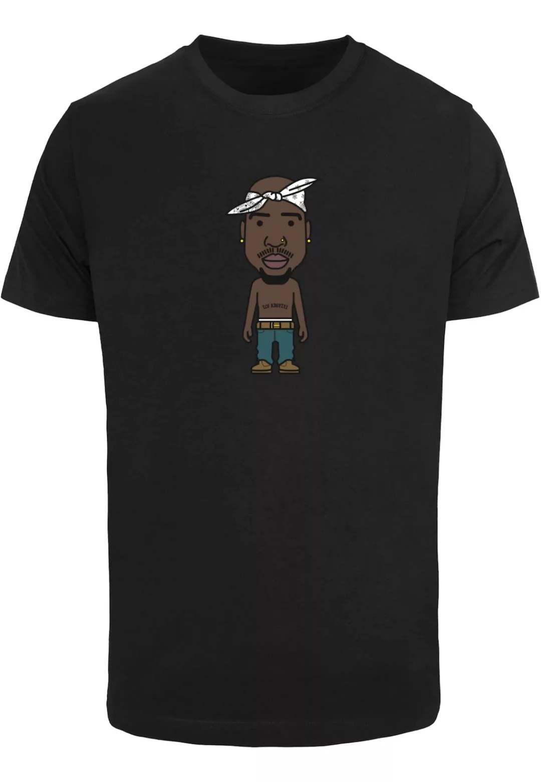 MisterTee Kurzarmshirt "MisterTee Herren LA Sketch Tee", (1 tlg.) günstig online kaufen