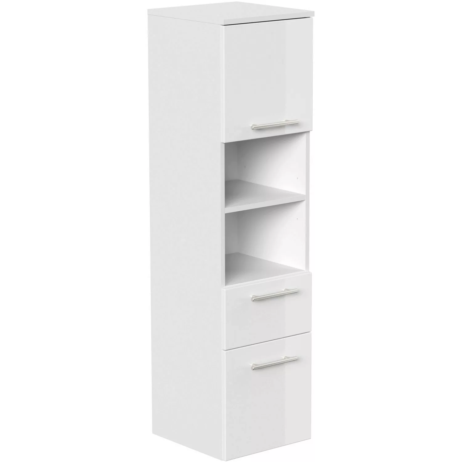 Posseik Bad-Hochschrank VIVA Weiß matt 35,2 cm günstig online kaufen