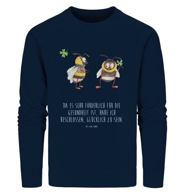 Mr. & Mrs. Panda Longpullover Größe L Hummeln Kleeblatt - French Navy - Ges günstig online kaufen