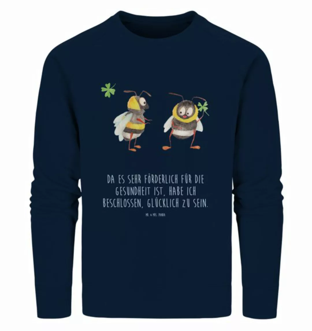 Mr. & Mrs. Panda Longpullover Größe XL Hummeln Kleeblatt - French Navy - Ge günstig online kaufen