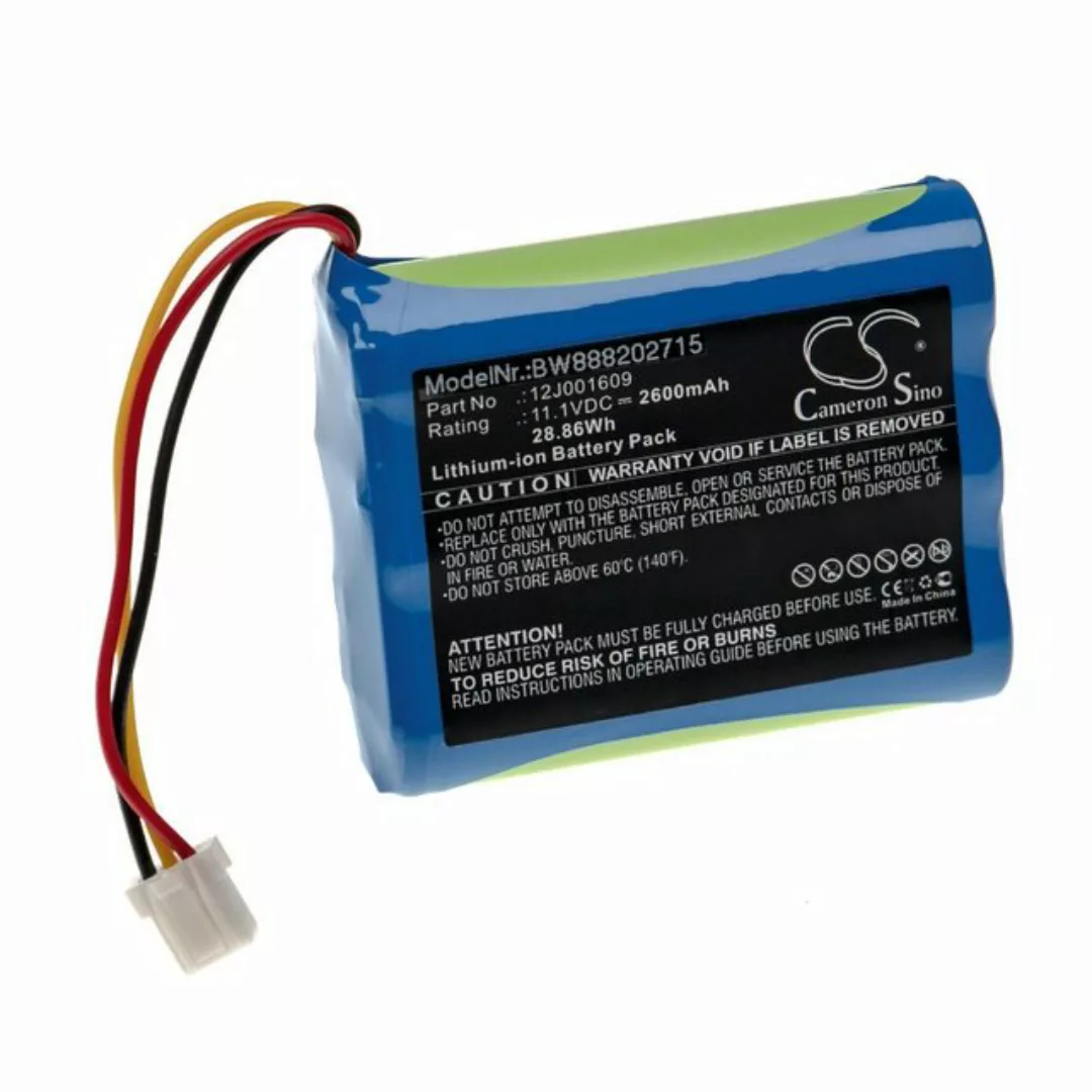 vhbw Ersatz für Moneual 12J001609 für Dampfreiniger (2600 mAh, 11,1 V, Stau günstig online kaufen