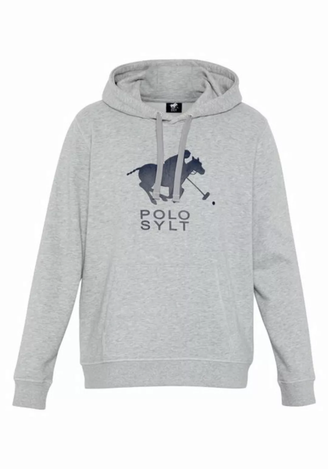 Polo Sylt Kapuzensweatshirt im Label-Design günstig online kaufen