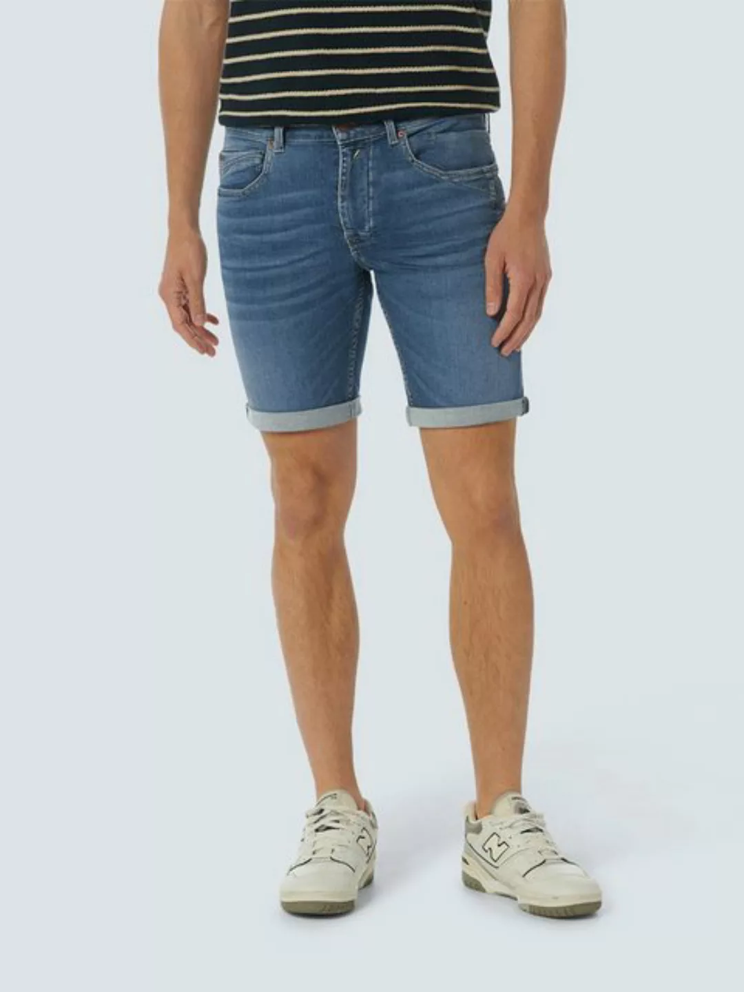 NO EXCESS Stoffhose Short Denim Stretch günstig online kaufen