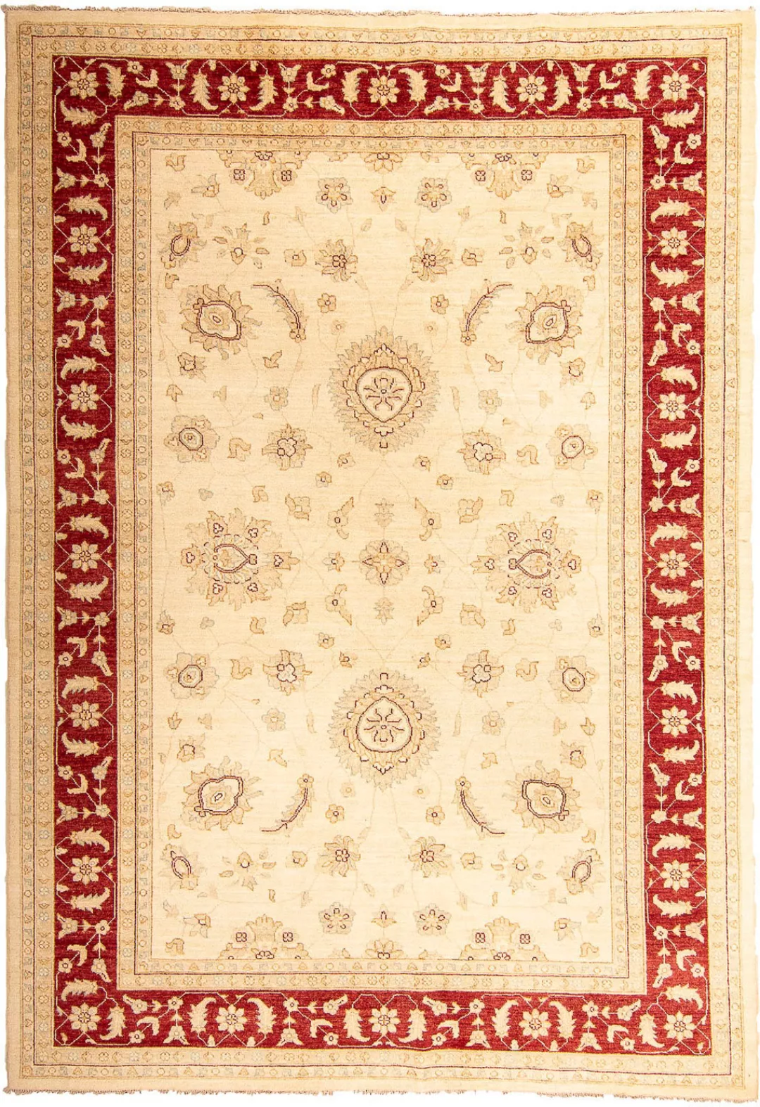 morgenland Orientteppich »Ziegler - 294 x 202 cm - beige«, rechteckig, Wohn günstig online kaufen