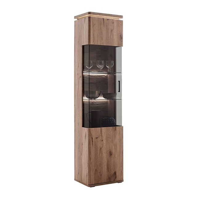 Pharao24 Vitrine Loreen mit LED Beleuchtung günstig online kaufen