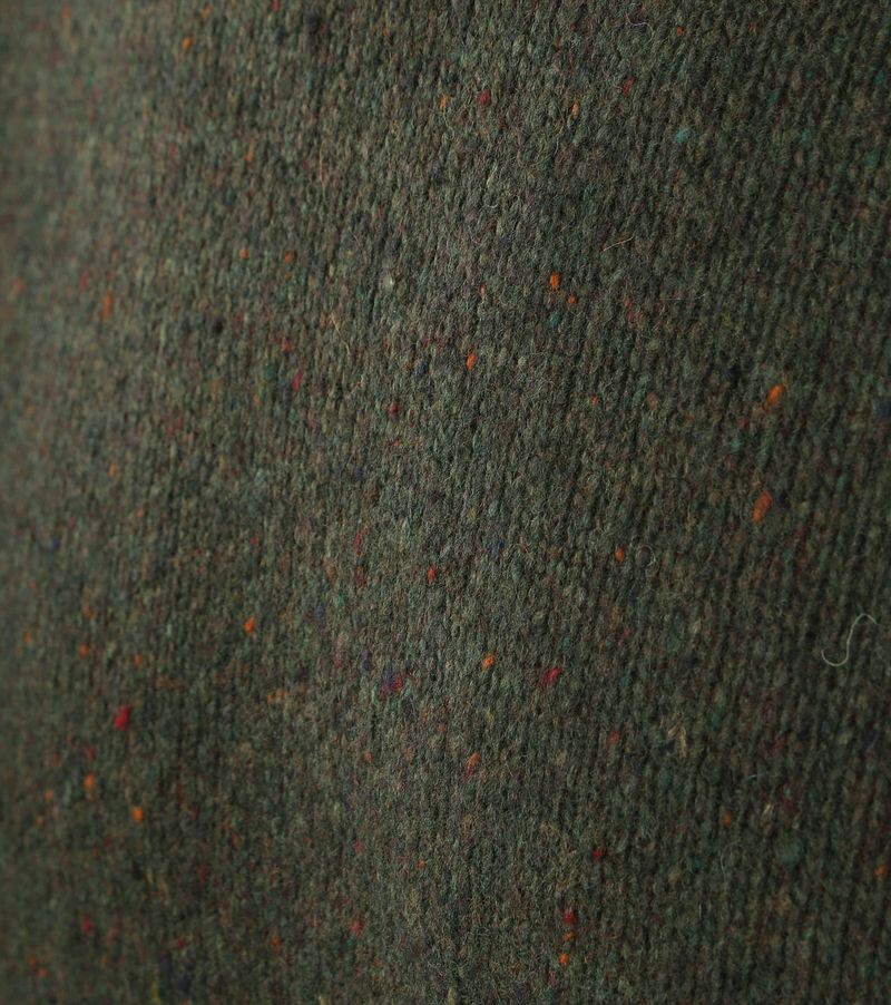 Suitable Pullover Tweed Wool Blend Grün - Größe M günstig online kaufen