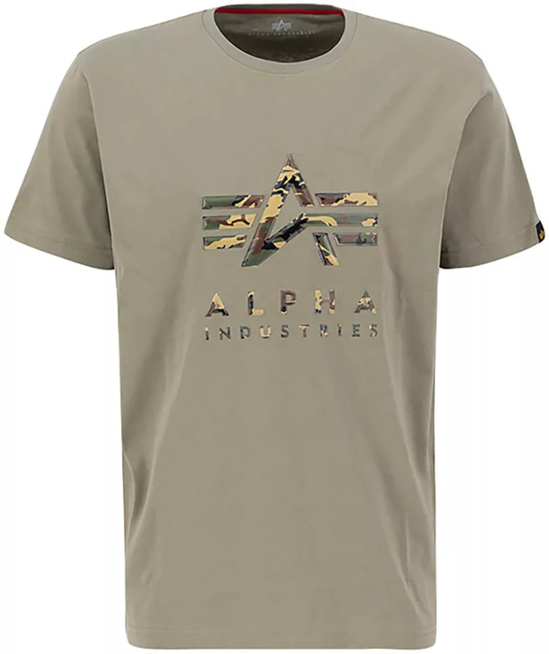 Alpha Industries Kurzarmshirt "Camo PP T" günstig online kaufen
