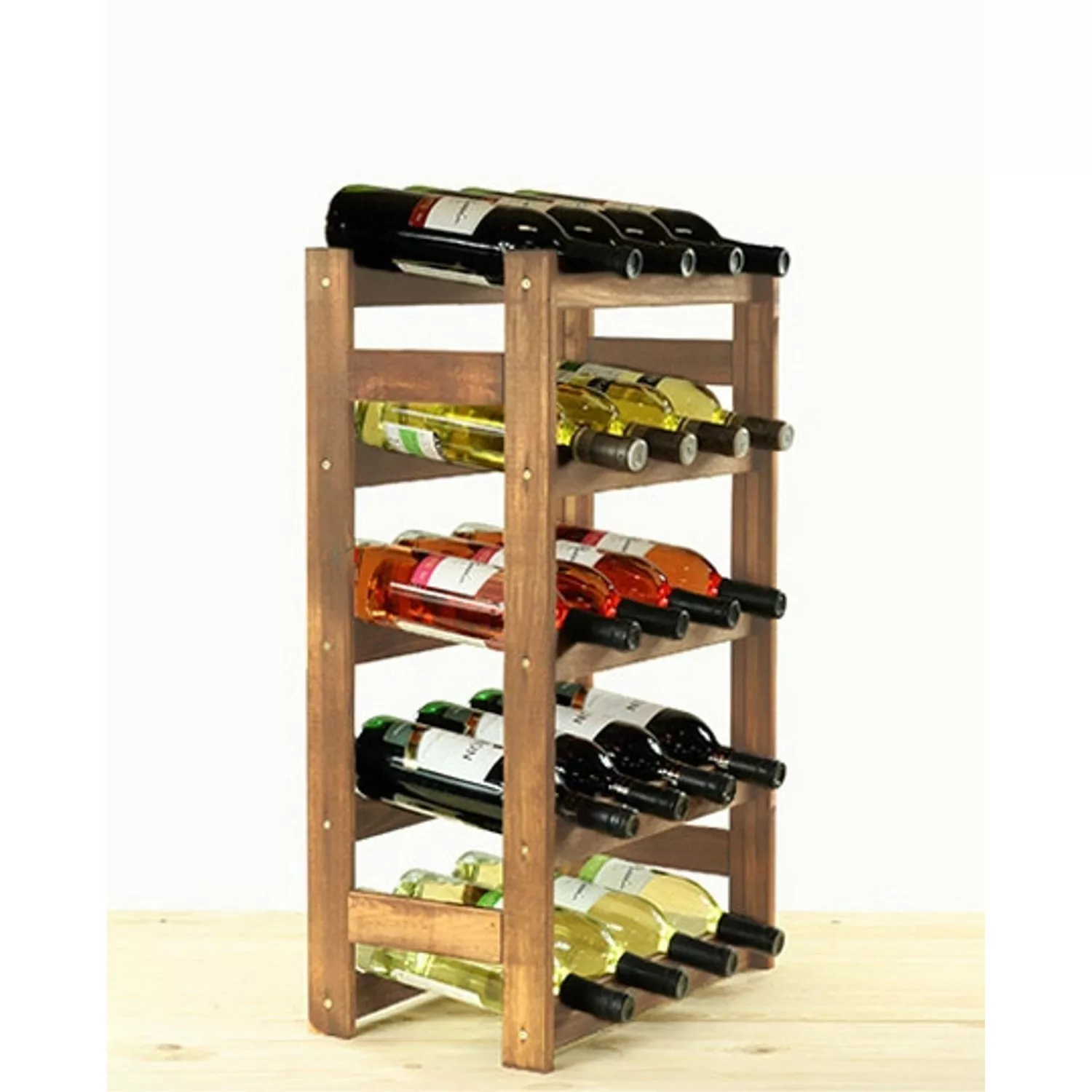 PROREGAL Weinregal Pinotwine HxBxT 70 x 43 x 25 cm 20 Flaschen Massives Kie günstig online kaufen