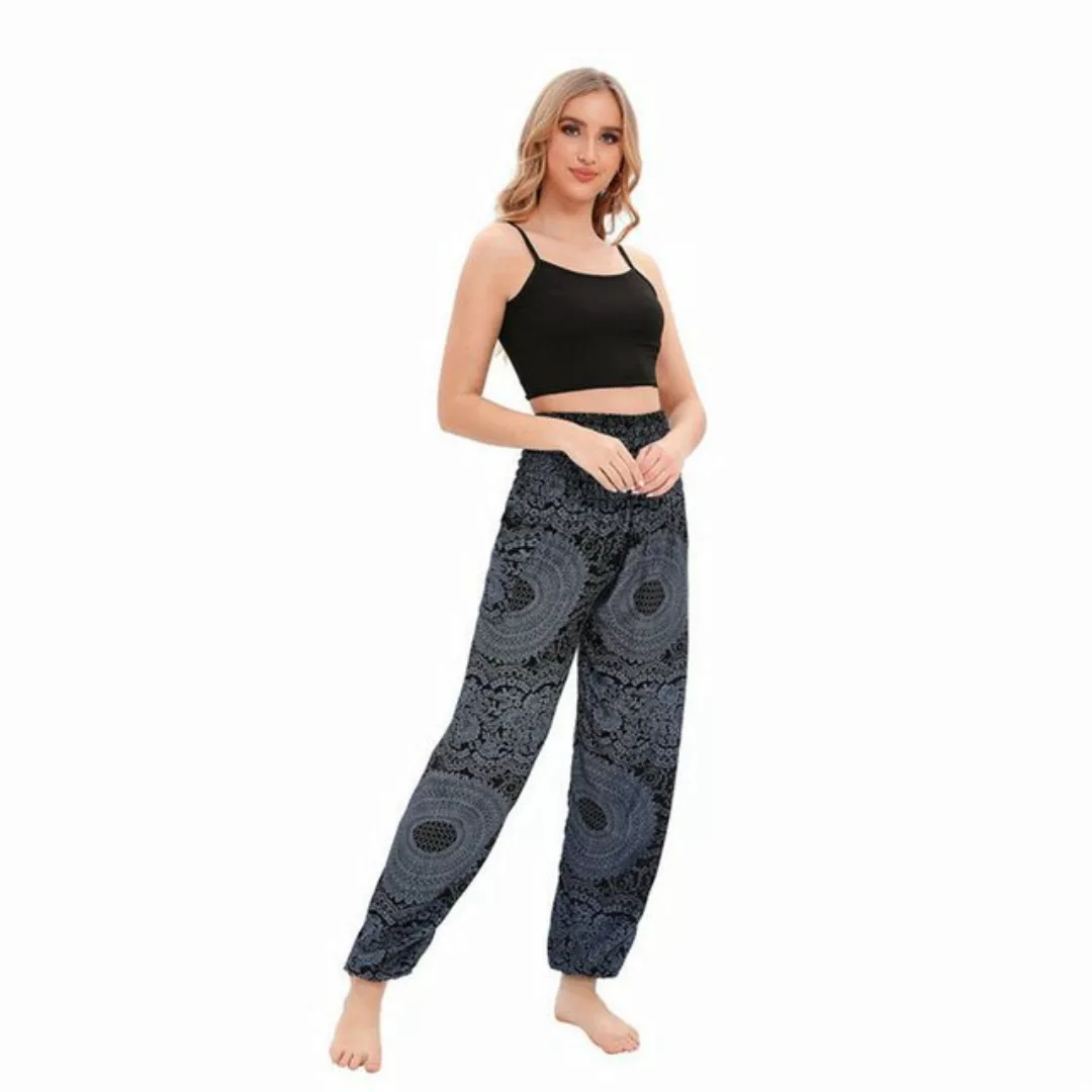 AUKUU Loungepants Legere Yogahose, Haremshose, Yogabekleidung, Damenbekleid günstig online kaufen