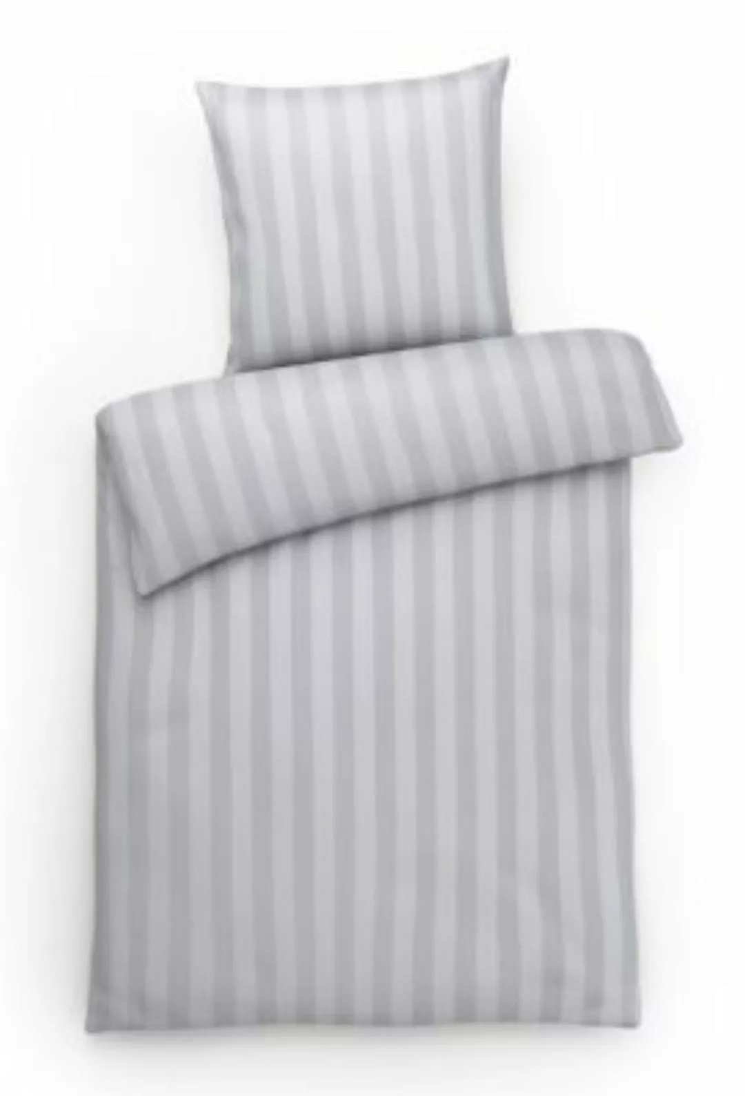 Carpe Sonno Bettwäsche grau Gr. 155 x 220 + 80 x 80 günstig online kaufen