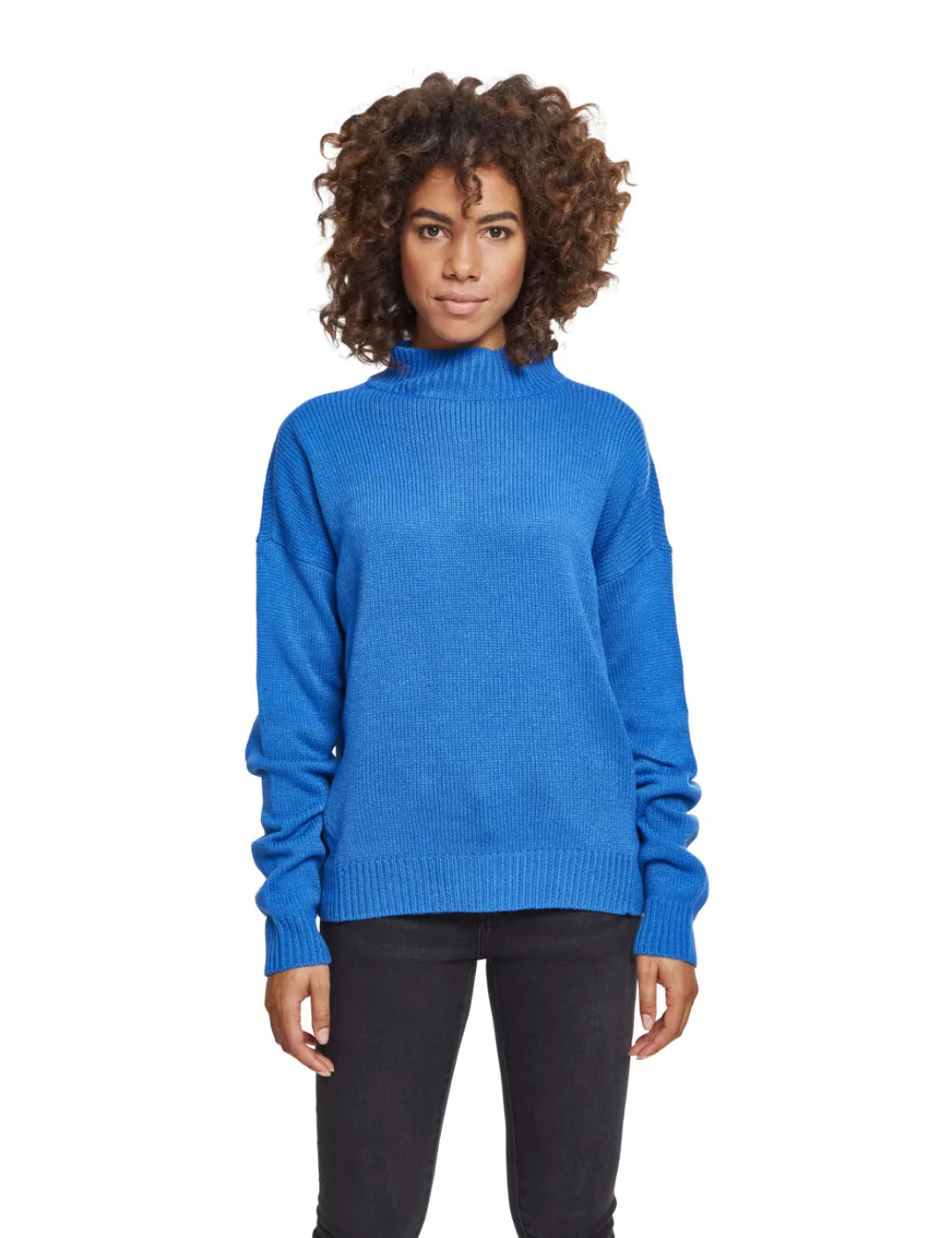 Urban Classics Ladies Oversize Turtleneck Sweater günstig online kaufen