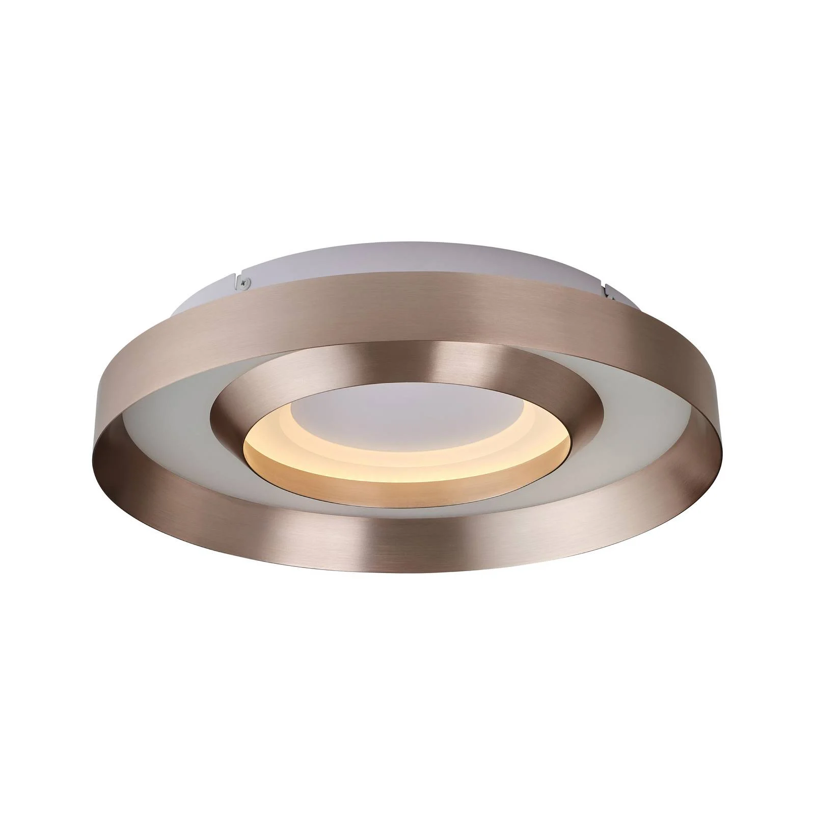 LED-Deckenlampe Onix, Ø 40 cm, roségold, Metall günstig online kaufen