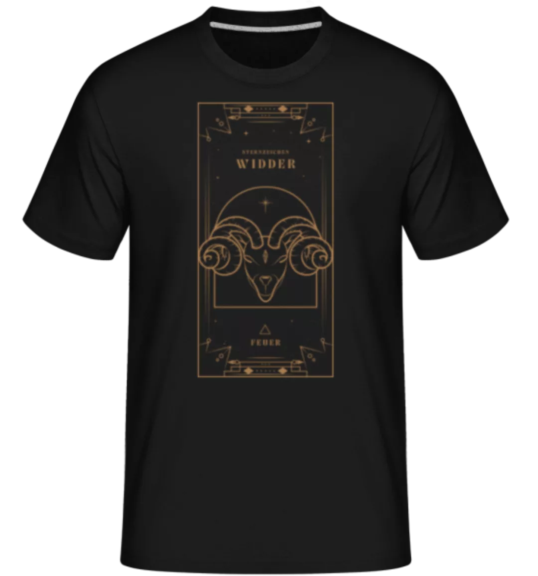 Art Deco Sternzeichen Widder · Shirtinator Männer T-Shirt günstig online kaufen