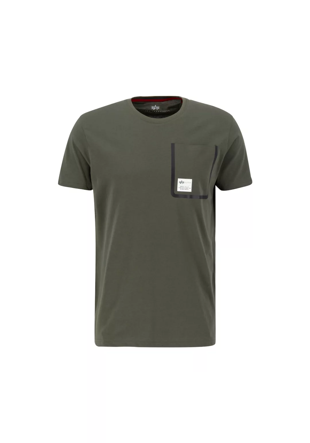Alpha Industries T-Shirt "Label Pocket T-Shirt" günstig online kaufen