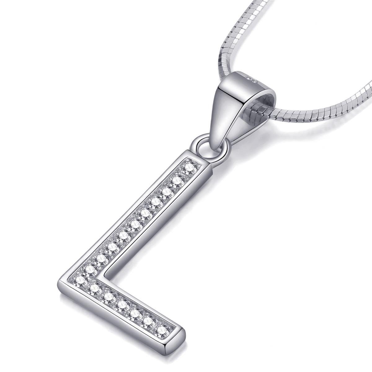 Morella Kette mit Anhänger Buchstabenkette Halskette günstig online kaufen