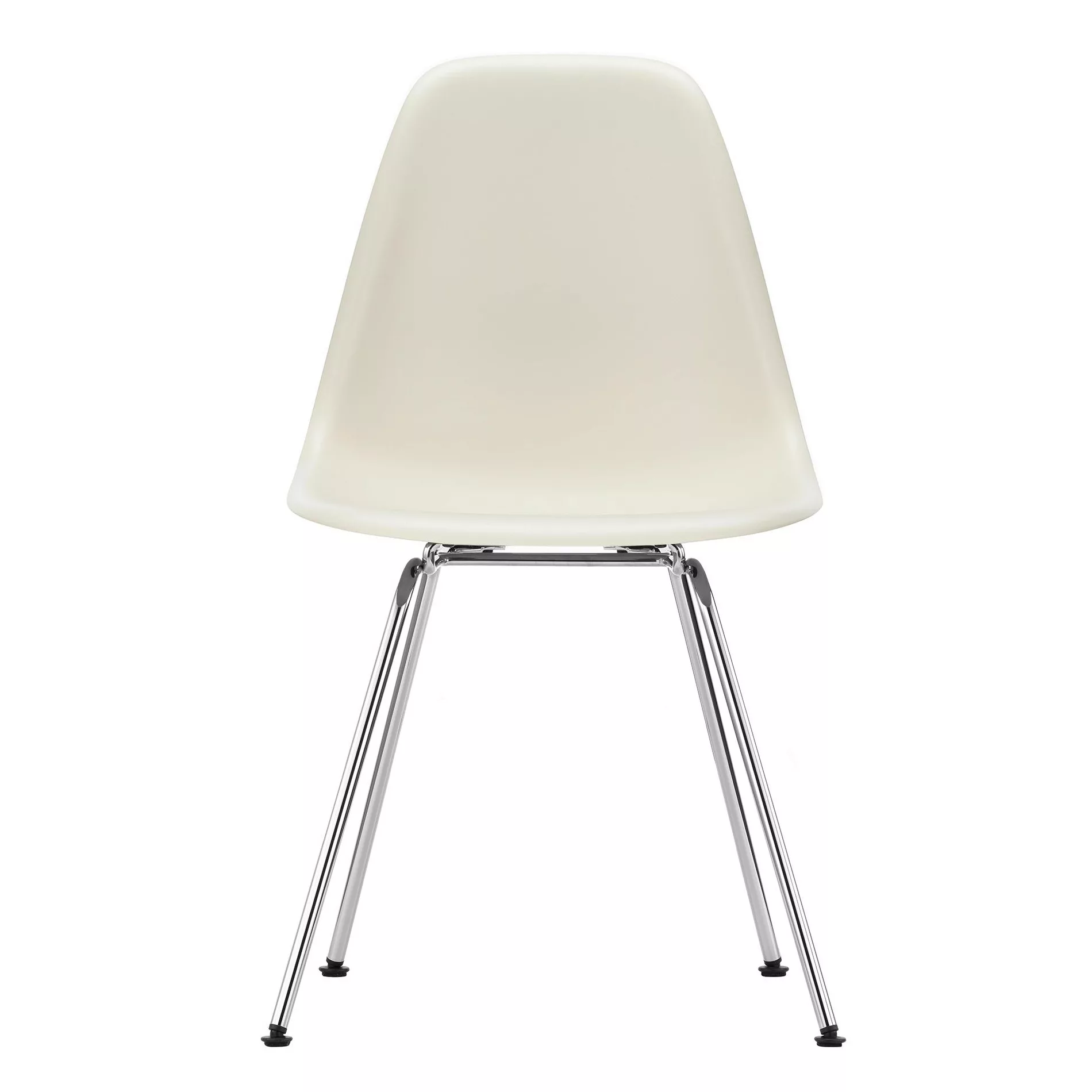 Vitra - Eames Plastic Side Chair DSX Gestell verchromt - kieselstein/Sitzsc günstig online kaufen