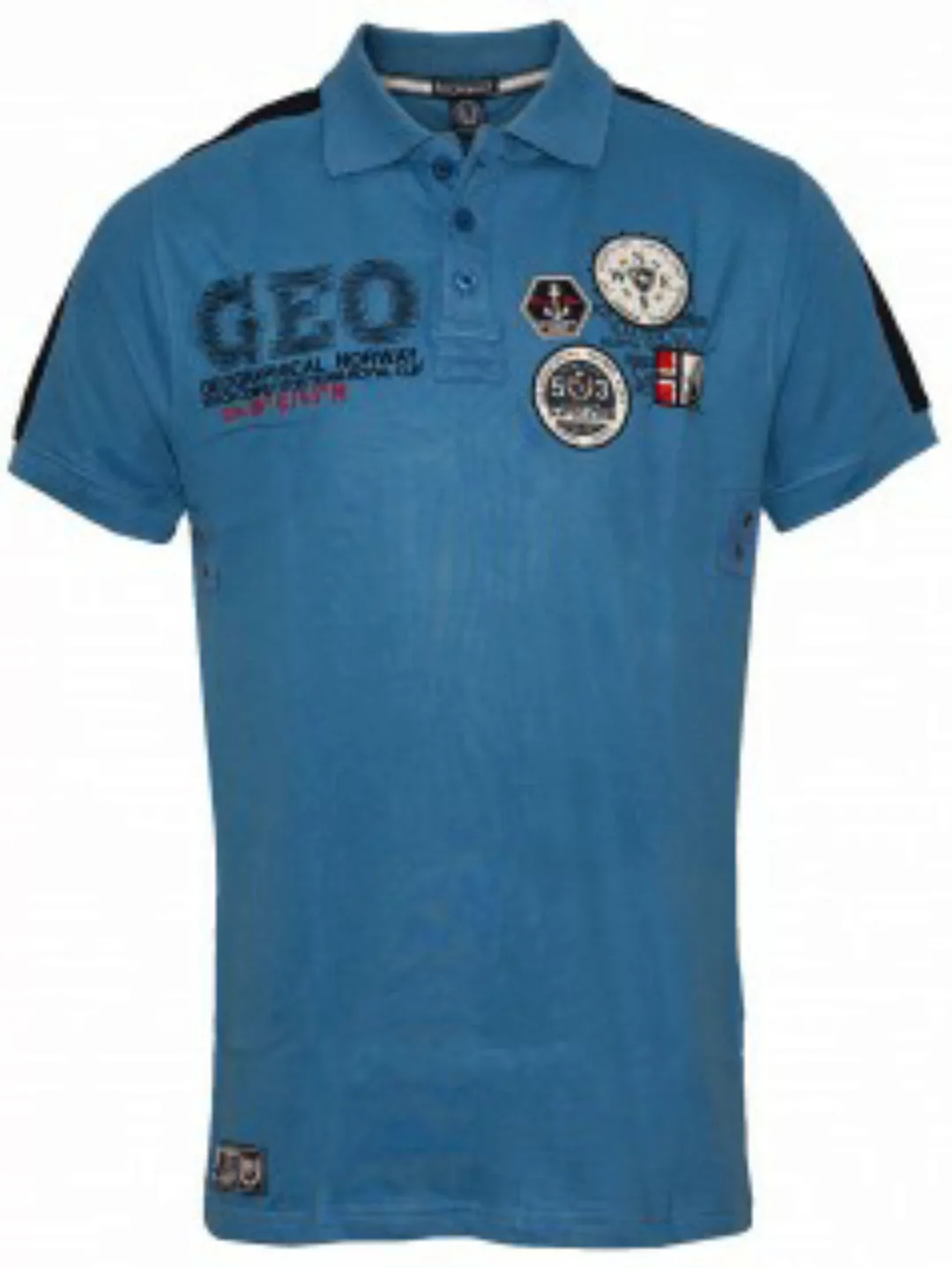 Geographical Norway Herren Poloshirt Katal (M) (blau) günstig online kaufen