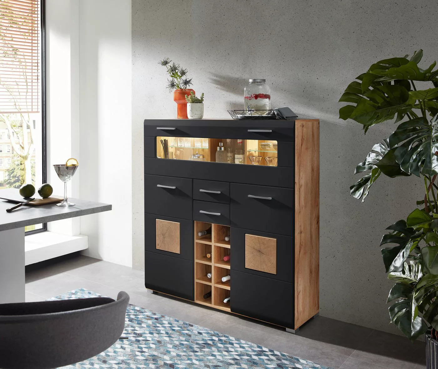 Innostyle Barschrank Sonate (3-St) Elemente sind flexibel kombinierbar und günstig online kaufen