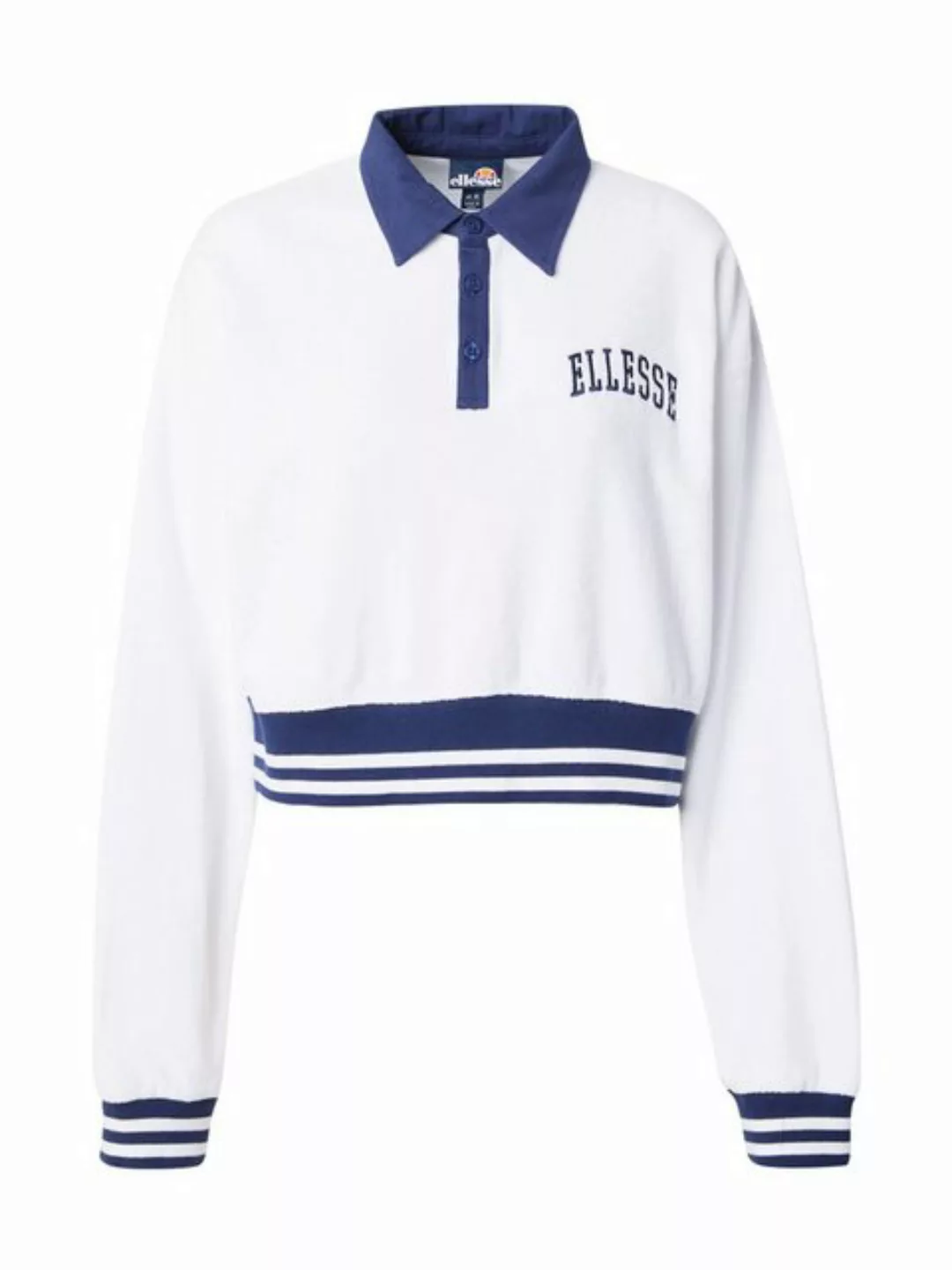 Ellesse Sweatshirt Crocetta (1-tlg) Drapiert/gerafft, Stickerei günstig online kaufen