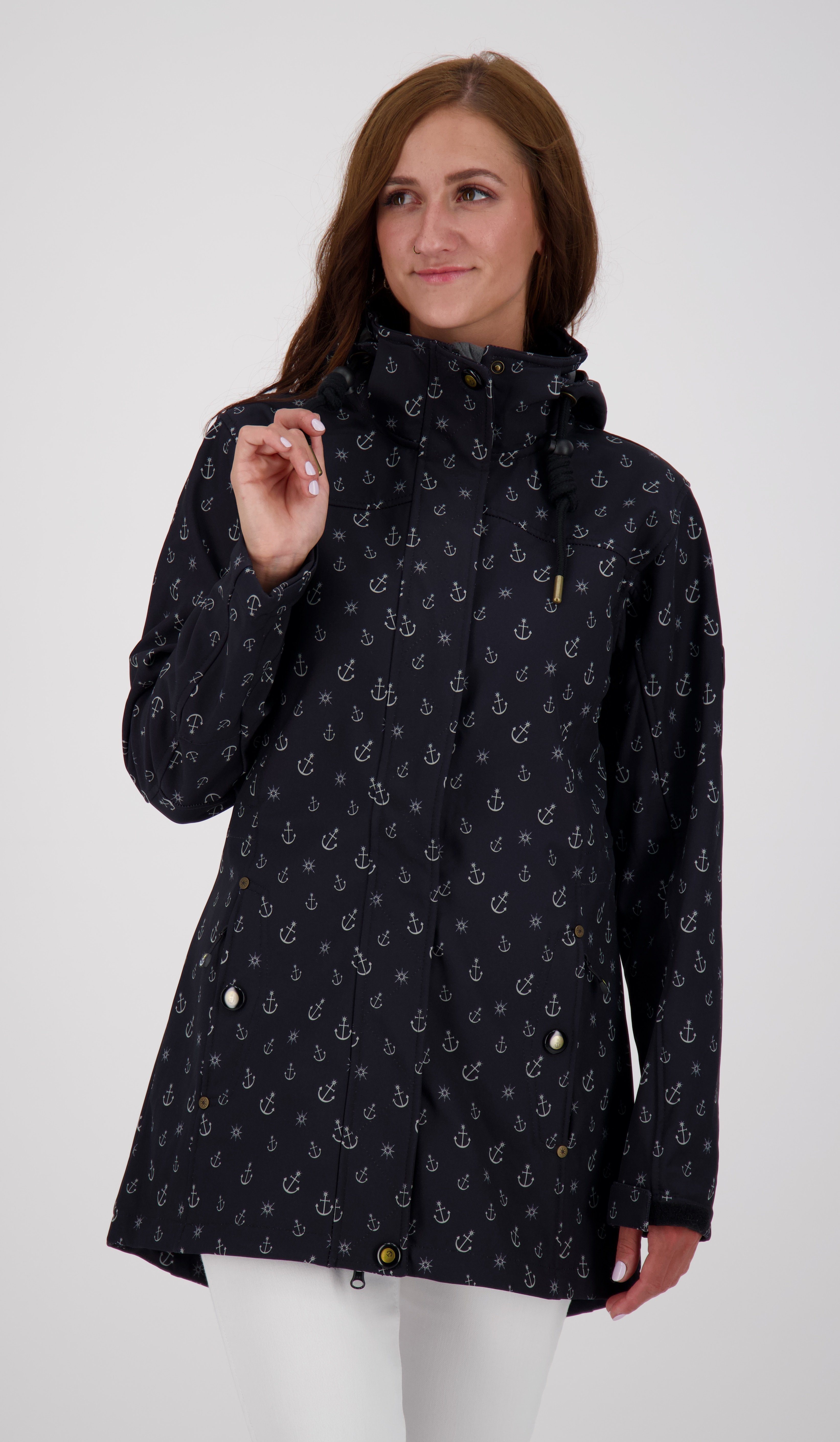 DEPROC Active Softshelljacke "ANKERGLUTSCHEIN", auch in Großen Größen erhäl günstig online kaufen