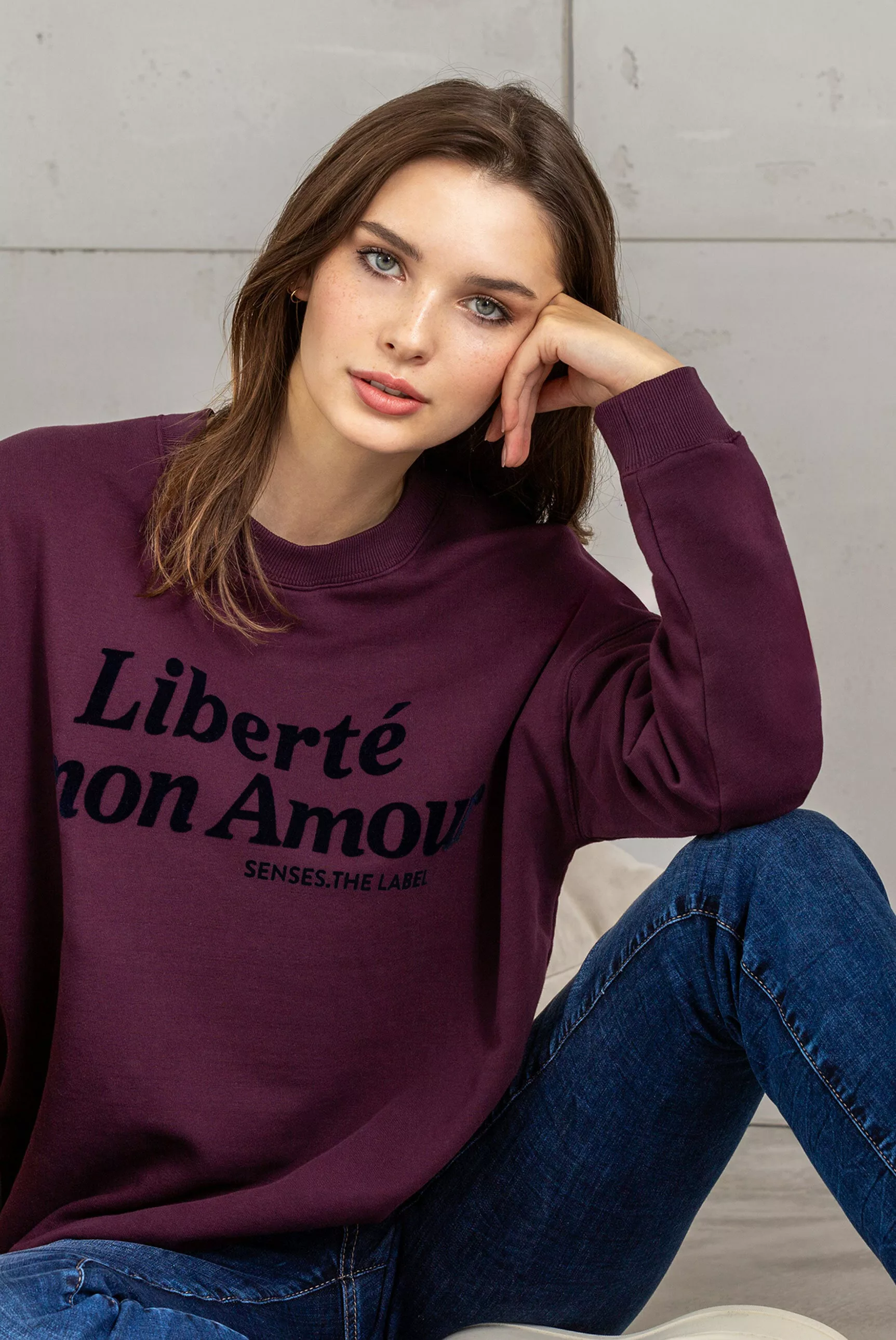 SENSES.THE LABLE Sweater, mit Baumwolle günstig online kaufen