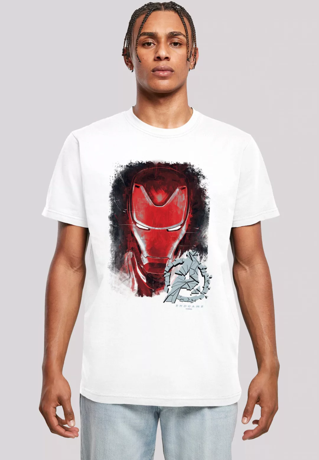 F4NT4STIC T-Shirt "Marvel Avengers Endgame Iron Man Brushed", Herren,Premiu günstig online kaufen